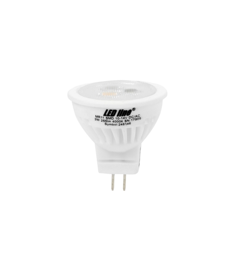 MR11 3W 4000K 255lm 10-14V AC/DC 38° LED line 248146