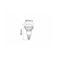 E14 7W 4000K 595lm 170-250V R50 LED line 247057