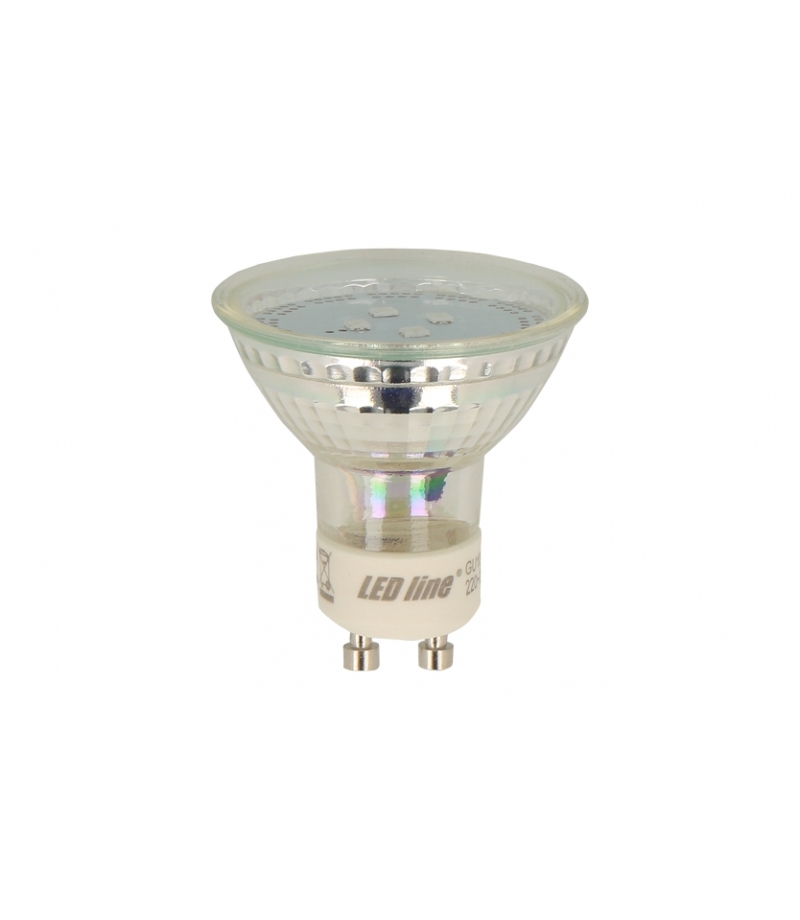 GU10 1W 20lm 220-260V zielona LED line 242298