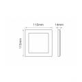 Panel Easy Fix 6W 2700K 450lm kwadrat LED line 246777