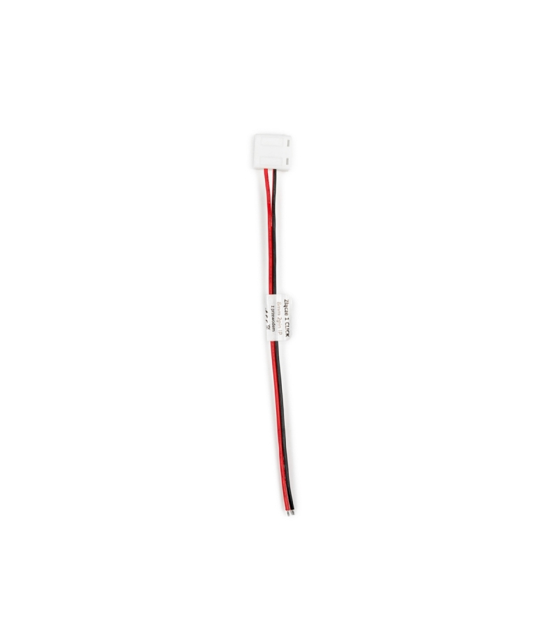 złączka do taśm LED wodoodpornych CLICK CONNECTOR pojedyncza 8 mm 2 PIN z przewodem LED line 243509