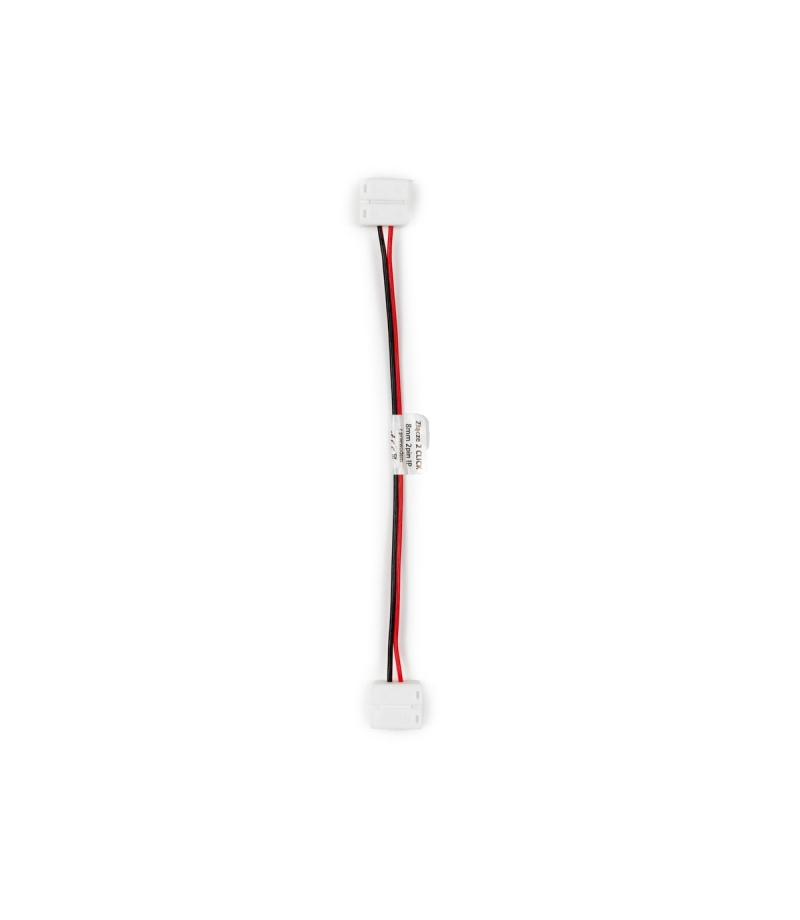 złączka do taśm LED wodoodpornych CLICK CONNECTOR podwójna 8 mm 2 PIN z przewodem LED line 243523