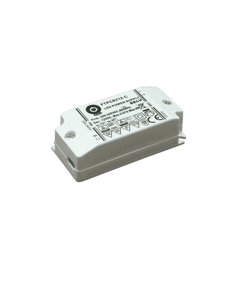 Zasilacz FTPC8V12-C 0,67A 8W 12V POS FTPC8V12-C