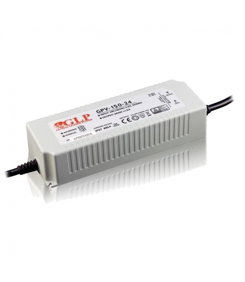 Zasilacz GPV-150-24 6,25A 150W 24V IP67 GLP GPV-150-24