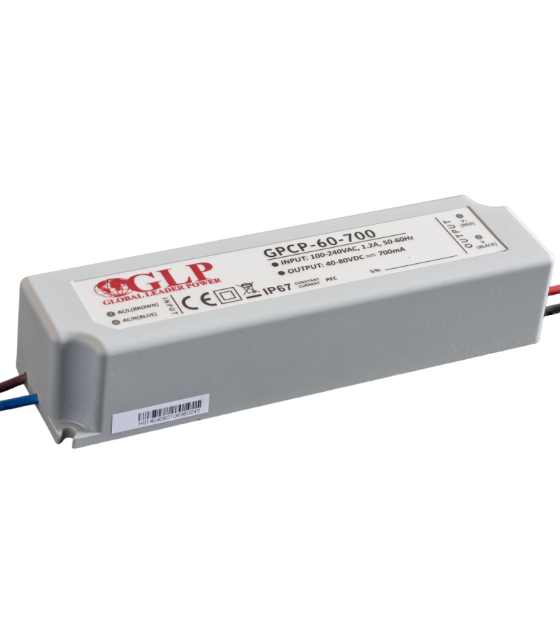 Zasilacz GPCP-60-1400 1400mA 58,8W 20-42V IP67 GLP GPCP-60-1400