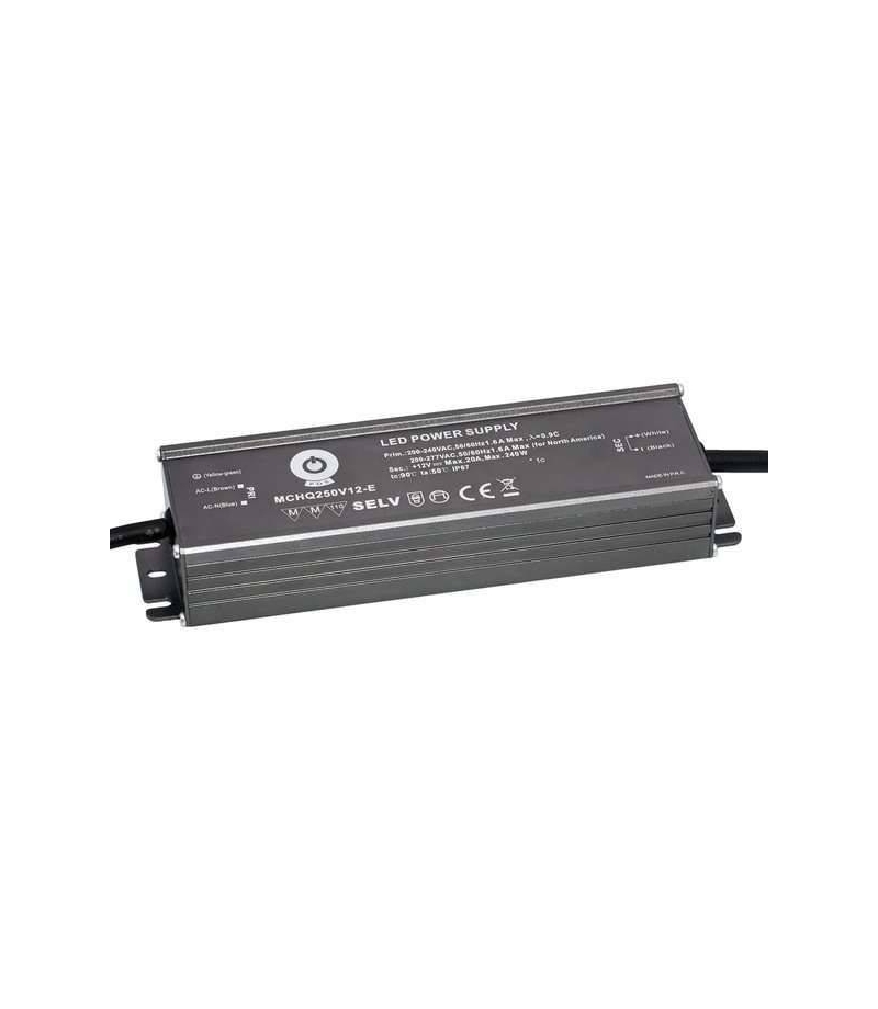 Zasilacz MCHQ250V12-E 20A 240W 12V IP67 POS MCHQ250V12-E