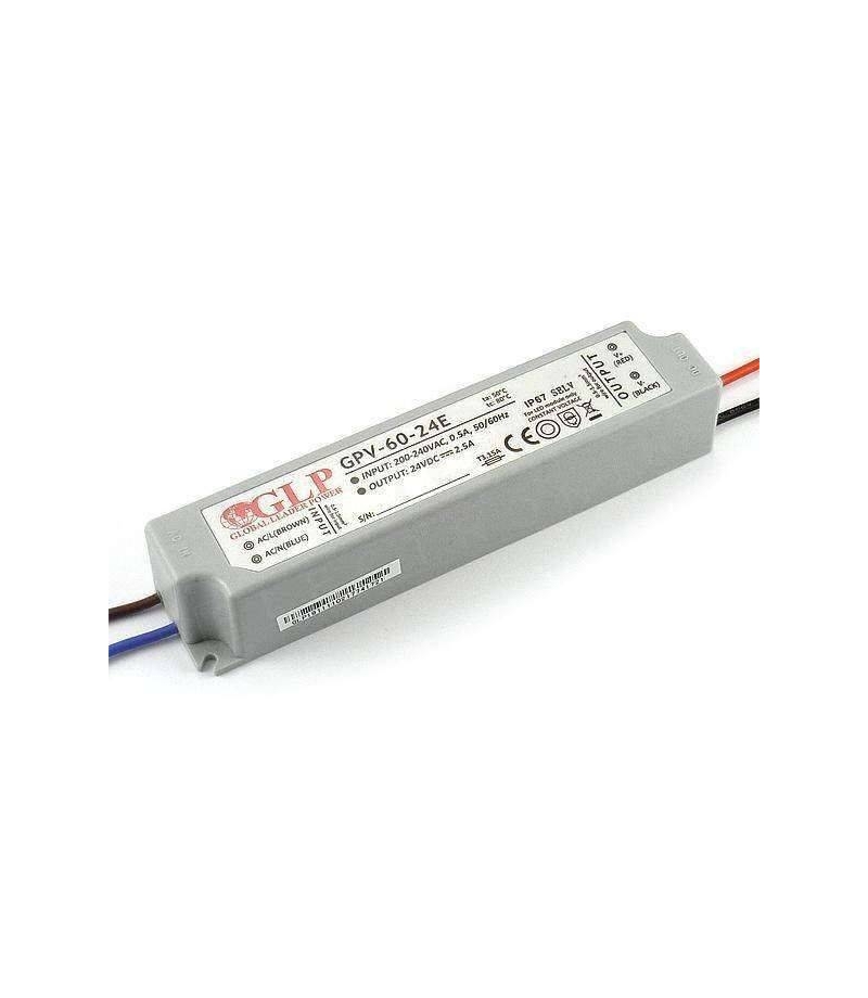 Zasilacz GPV-60-24E 2,5A 60W 24V IP67 GLP GPV-60-24E