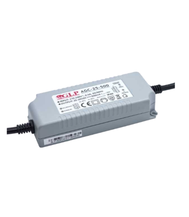 Zasilacz AGV-25-500 500mA 25W 25-50V IP40 GLP AGC-25-500