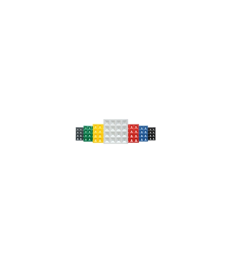 Panel DIORA+Ramka natynkowa w kolorze RAL LED line 477385