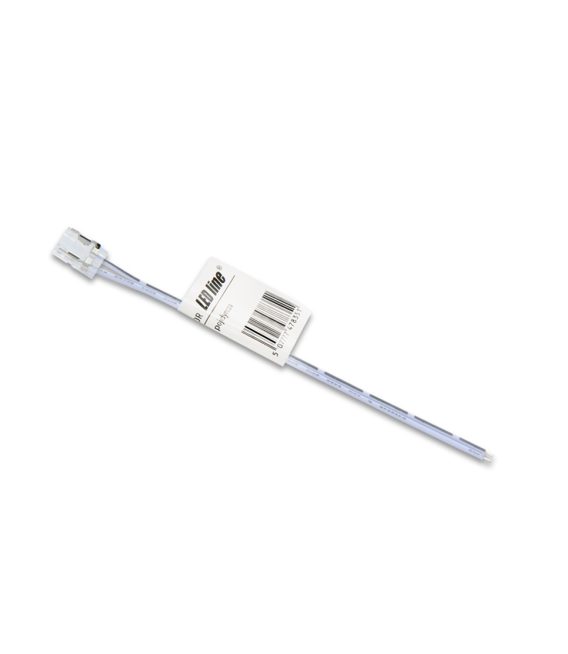 złączka do taśm COB LED CLICK CONNECTOR pojedyncza 10 mm 2 PIN z przewodem LED line 478351