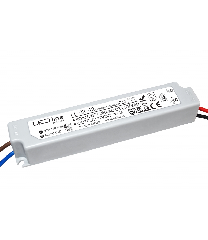 Zasilacz LED line PRIME 12-12 IP67 12V LED line LL-12-12