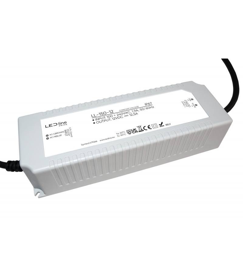 Zasilacz LED line PRIME 150-12 IP67 12V LED line LL-150-12