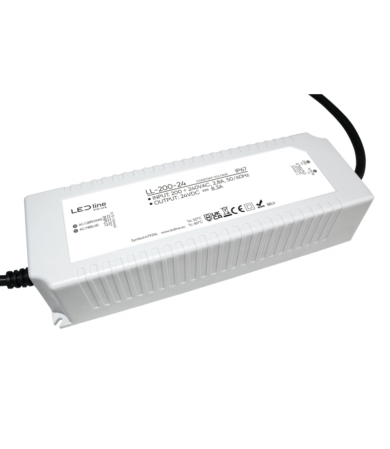 Zasilacz LED line PRIME 200-24 IP67 24V LED line LL-200-24