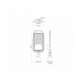 Oprawa parkingowa uliczna drogowa STREETLITE 100W 4000K 10000lm LED line 201071