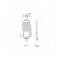 Oprawa parkingowa uliczna drogowa STREETLITE 150W 4000K 15000lm LED line 201088