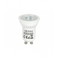 Żarówka LED GU11 4000K barwa neutralna 3W 330lm 230V 38° GU10 Ceramika PRIME