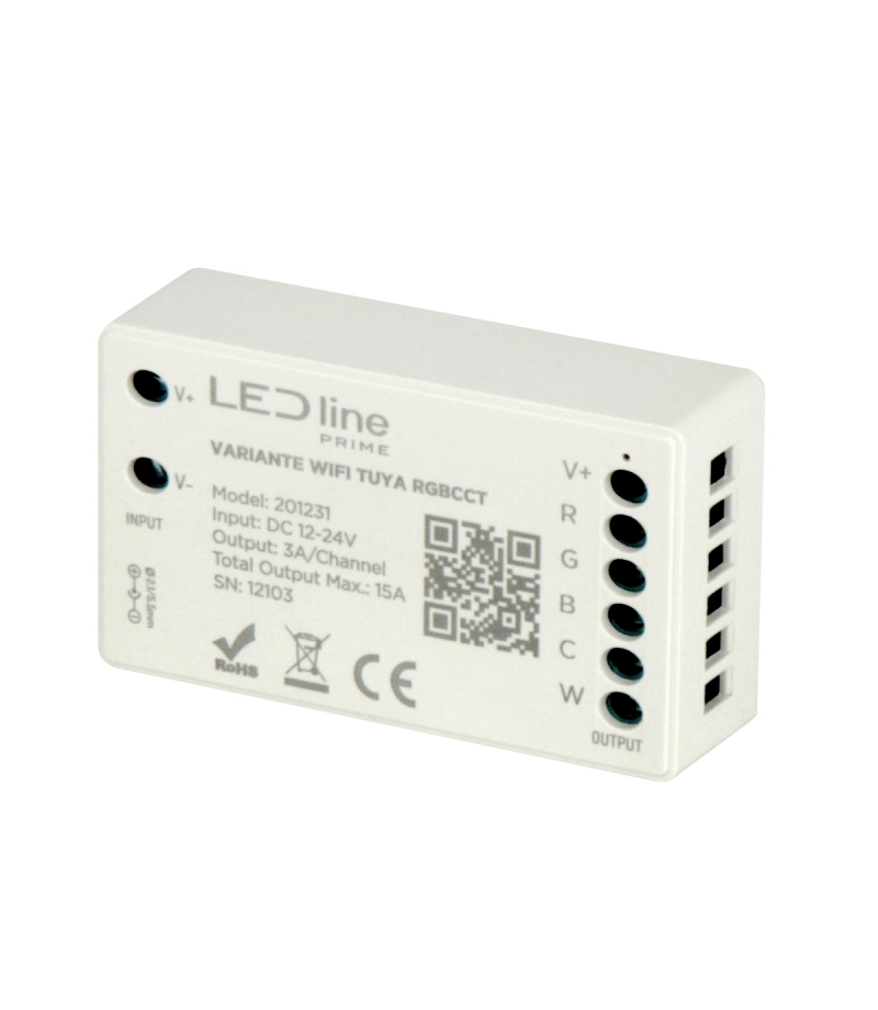 LED line PRIME kontroler VARIANTE RF WIFI TUYA RGBCCT LED line 201231