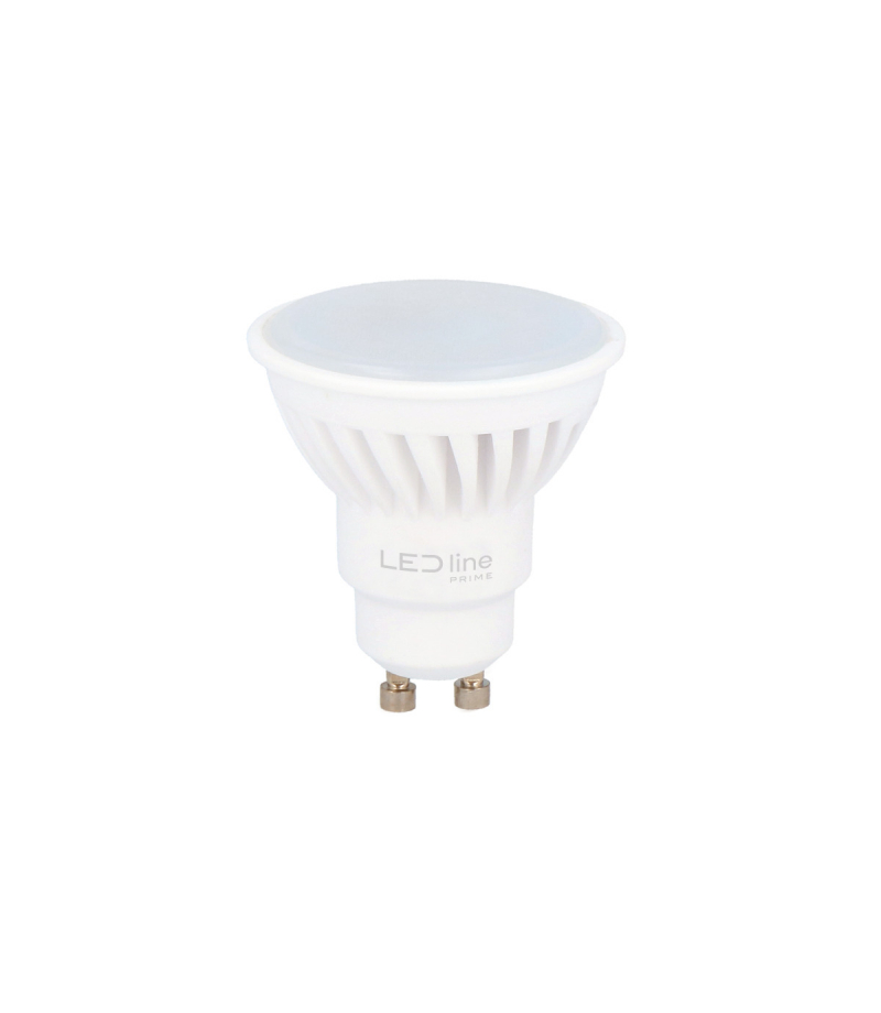 Żarówka LED GU10 10W 6500K barwa zimna 1250lm DIM ŚCIEMNIALNA LEDline PRIME