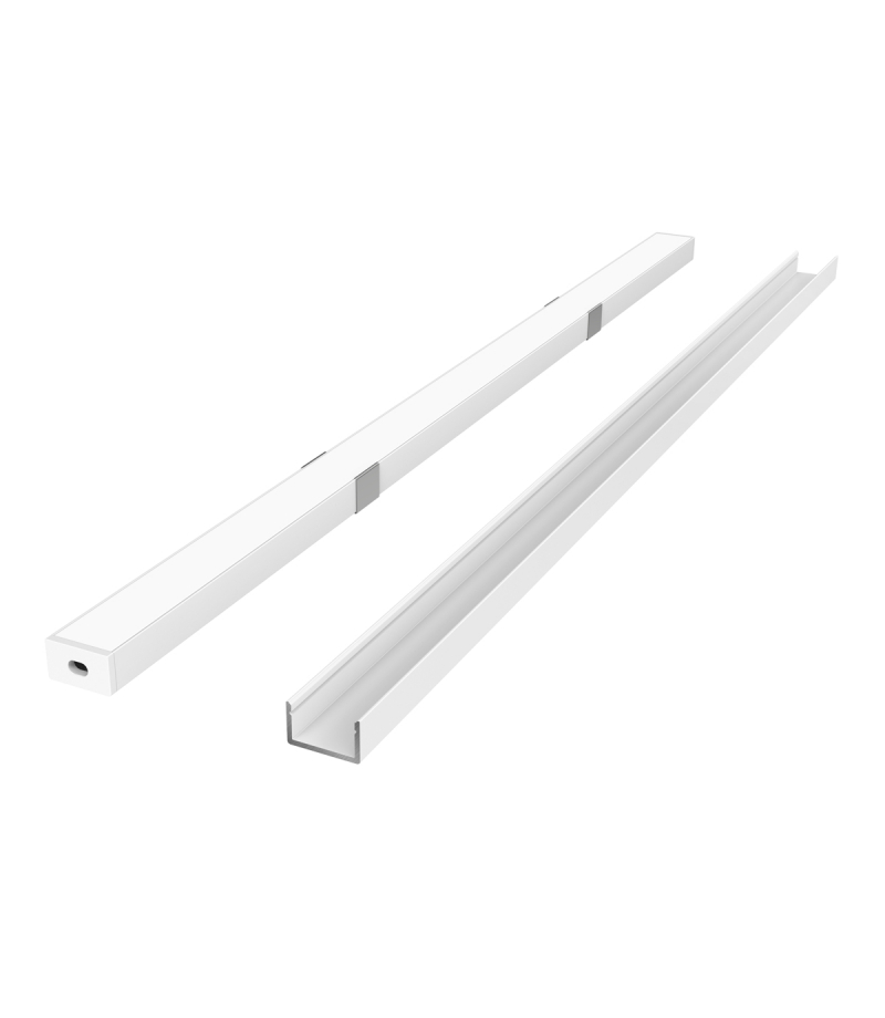 PRIME Profil aluminiowy nawierzchniowy biały 2m - zestaw LED line PRIME 203624 LED line PRIME 203624