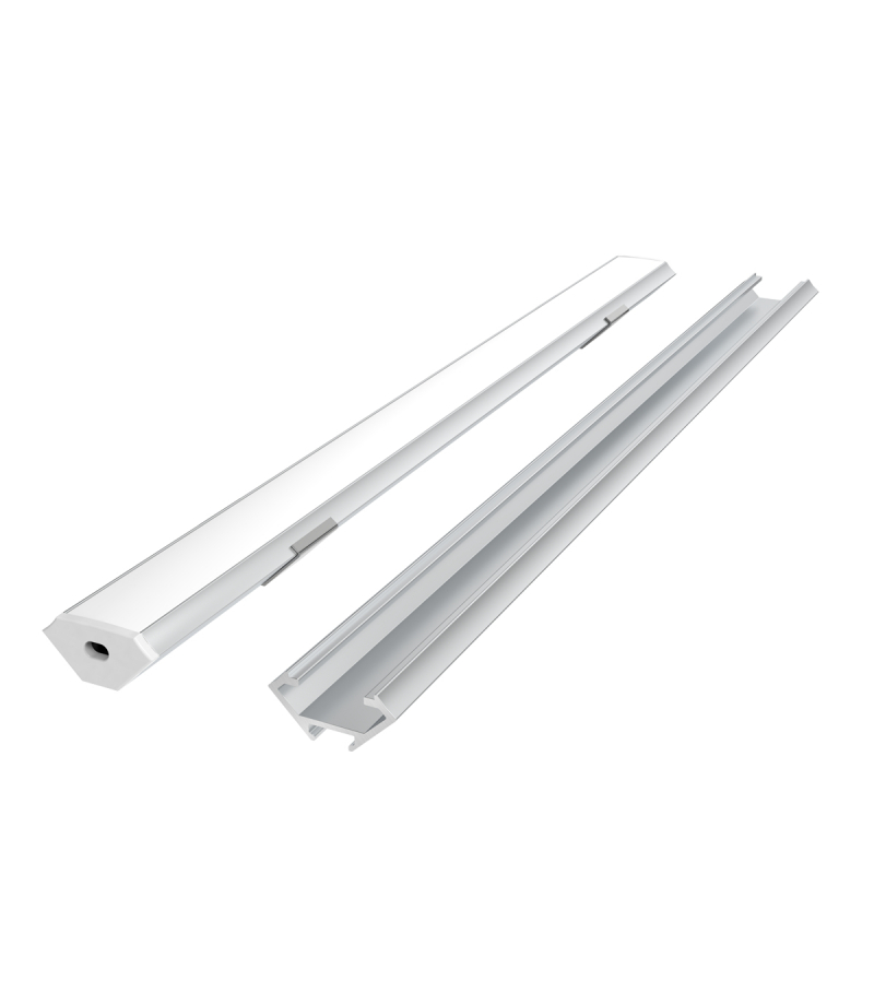 PRIME Profil aluminiowy narożny srebrny 2m - zestaw LED line PRIME 203648 LED line PRIME 203648