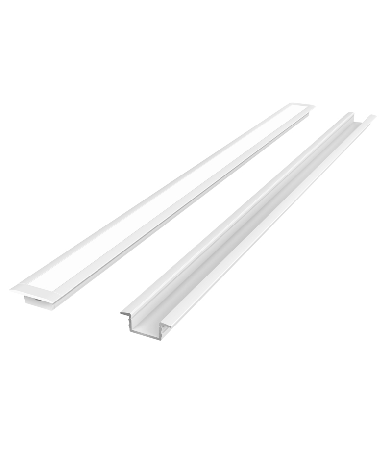 PRIME Profil aluminiowy wpuszczany biały 2m - zestaw LED line PRIME 203686 LED line PRIME 203686