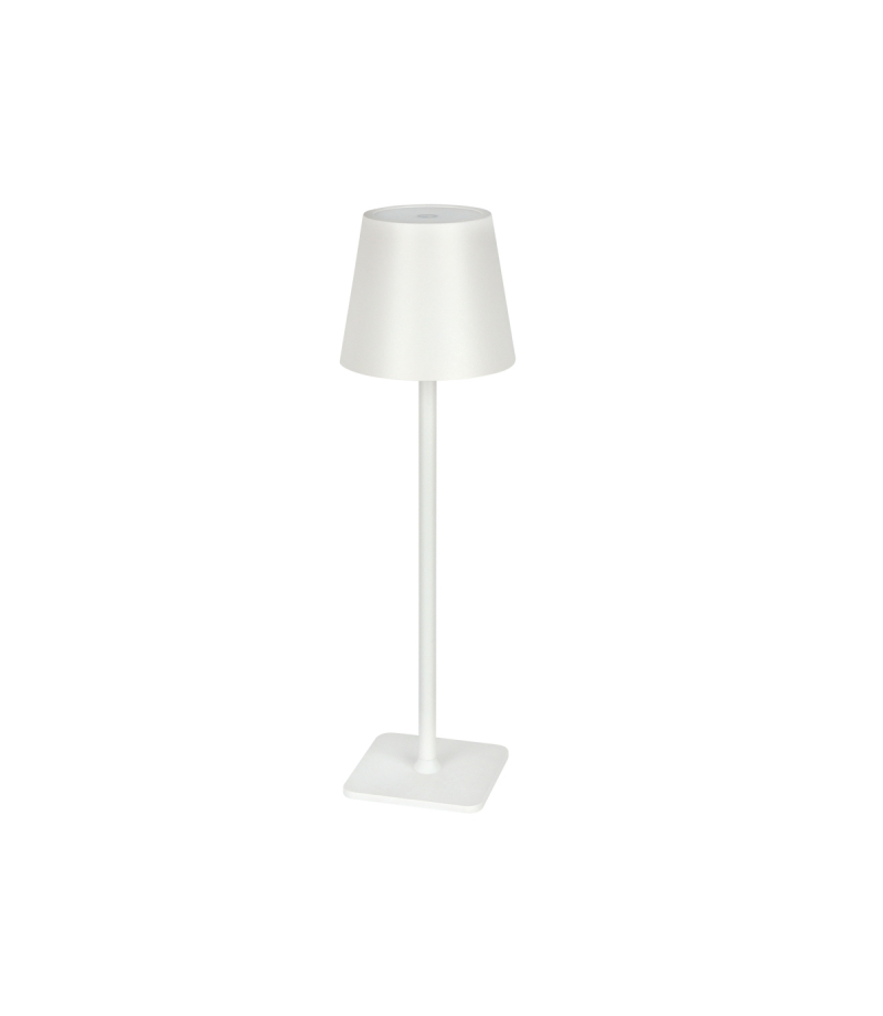 LITE Lampa stołowa TAZA 3,5W 400lm CCT IP54 biała 2x2000mAh LED line LITE 203846 LED line LITE 203846