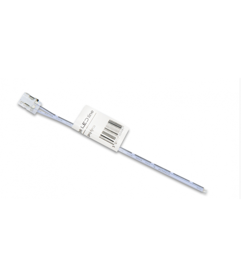 PRIME złączka do taśm COB LED CLICK CONNECTOR pojedyncza 8 mm 2 PIN z przewodem LED line PRIME 202481 LED line PRIME 202481