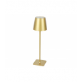 Lampa stołowa TAZA 3,5W 400lm CCT IP54 złota 2x2000mAh 4in1 LITE