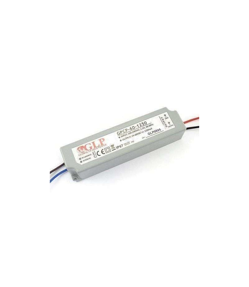 Zasilacz GPCP-60-1250 1250mA 58,8W 24-47V IP67 GLP GPCP-60-1250 GLP GPCP-60-1250