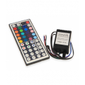 Kontroler LED RGB IR 12V 9A + pilot 44 przyciskowy  241109  241109