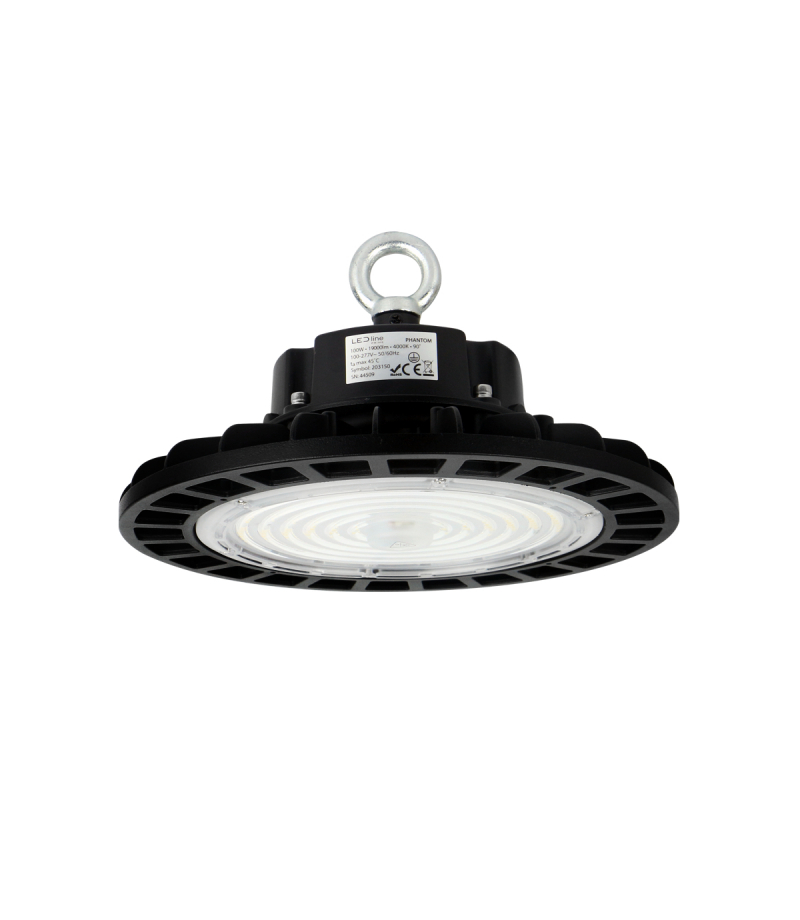 PRIME Oprawa HighBay PHANTOM 190 100W 4000K 19000lm 1-10V 60° z czujnikiem MC079D RC 2 LED line PRIME 207028 LED line PRIME 207028