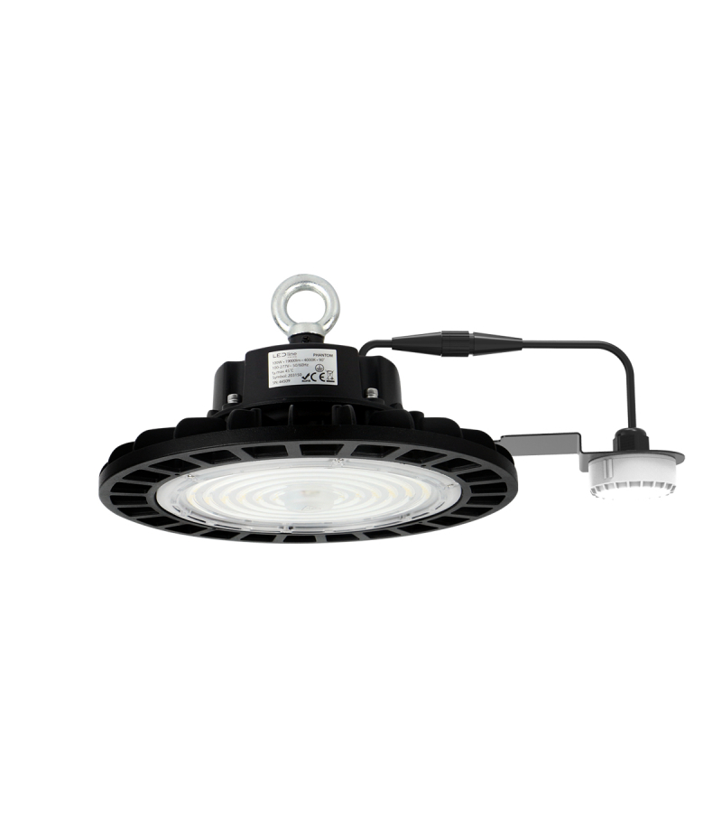 PRIME Oprawa HighBay PHANTOM 190 100W 4000K 19000lm 1-10V 90° z czujnikiem MC079D RC 2 LED line PRIME 207011