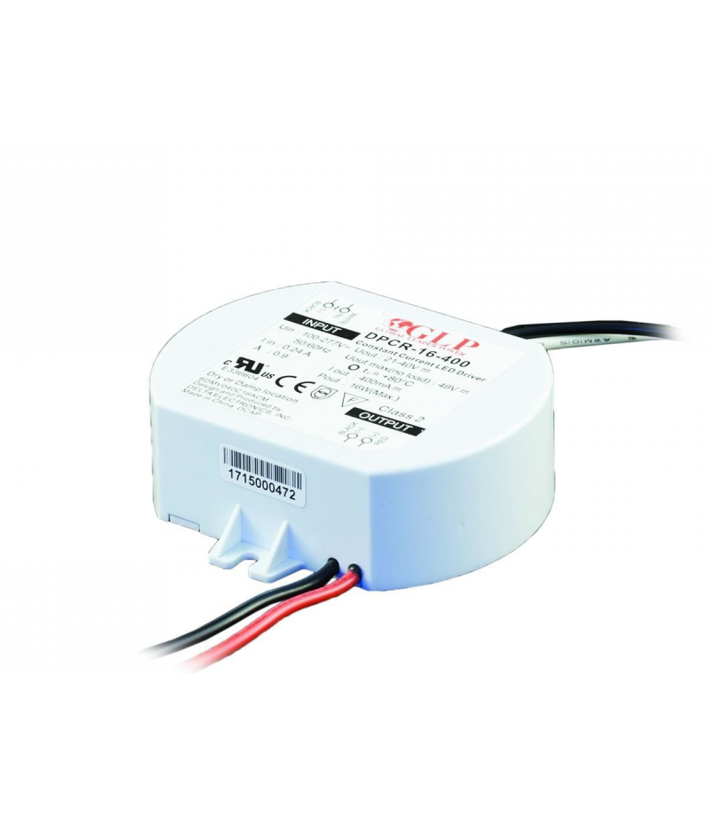 Zasilacz DPCR-16-400 400mA 16W 21-40V IP67 GLP DPCR-16-400 GLP DPCR-16-400