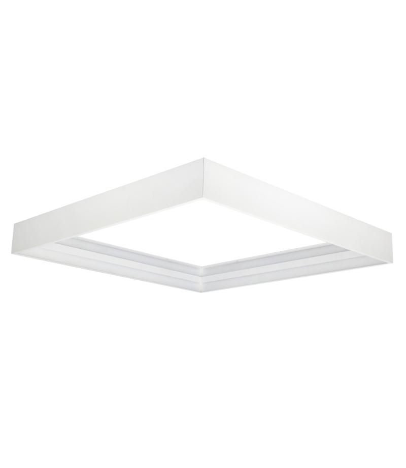 Ramka montażowa do paneli 60x60 H70mm biała Prime LED line PRIME 209763
