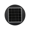 Oprawa parkowa solarna SUNLO 20W zmienna barwa 3000K/4000K 2200lm 6000mAh PRIME