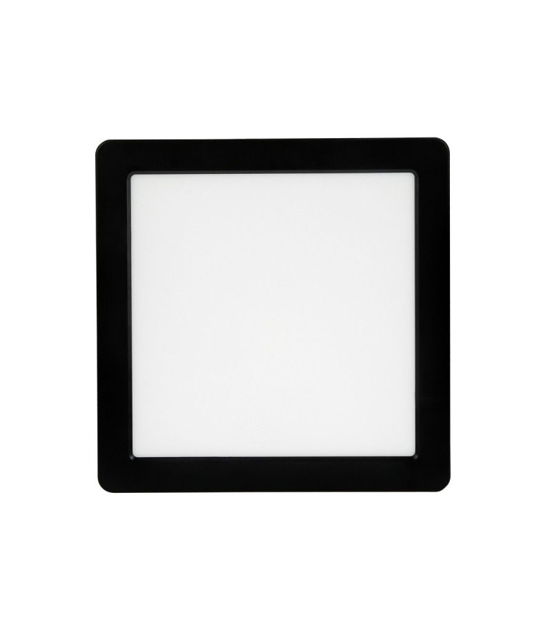 Downlight EASY FLEX zmiana mocy 12-15-18W i barwy CCT kwadratowy czarny LED line LITE 210110