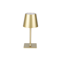 Lampa stołowa TAZA 3,5W 400lm CCT IP54 złota 2x2000mAh 4in1 LITE
