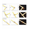 Łącznik do taśm Fast Connector 3gen. 9w1 SMD/COB 2pin 8mm 5A PCB-PCB PRIME LED line PRIME 220430 LED line PRIME 220430