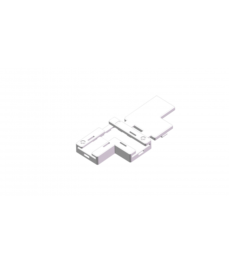 Łącznik do taśm Fast Connector 3gen. T SMD/COB 2pin 8mm 5A PCB-PCB PRIME LED line PRIME 220423 LED line PRIME 220423