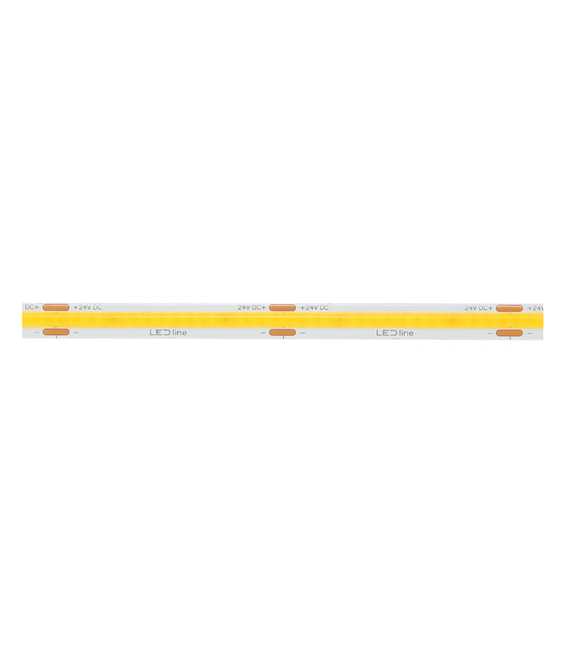 Taśma LED 320 COB 24V barwa ciepła 2700K 5W IP20 8mm 30m 500lm/m PRIME 218710