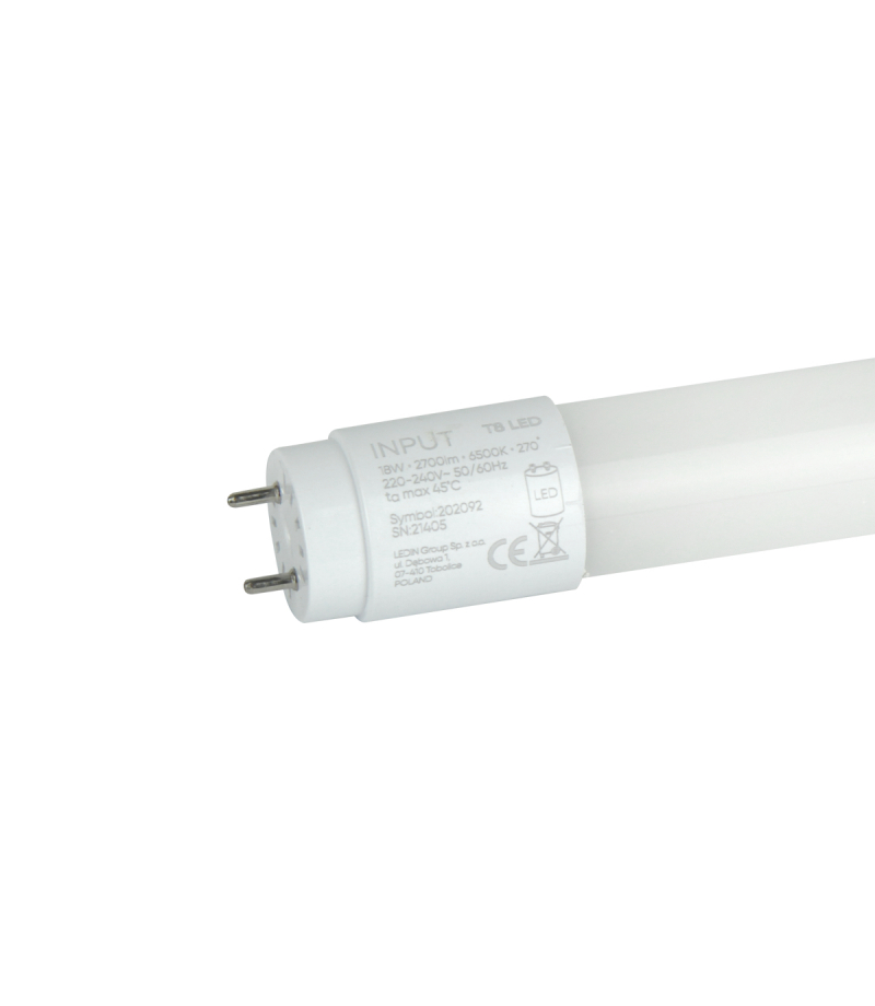 Świetlówka LED T8 G13 6500K 18W 2700lm 230V 270° 120cm Szkło PRIME LED line PRIME 202092-II LED line PRIME 202092-II