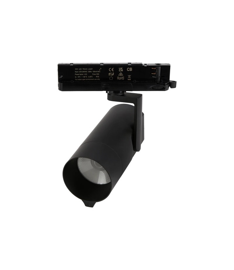 Inteligentna oprawa do oświetlenia żywności, odzieży Track light AI x Caimeta 35W CCT 24° czarny PRIME LED line 220140