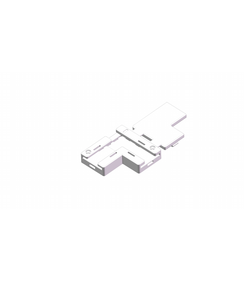 Złączka do taśm Fast Connector 3gen. T SMD/COB 2pin 10mm 5A PCB-PCB PRIME (10 szt.) LED line PRIME 220485 LED line PRIME 220485
