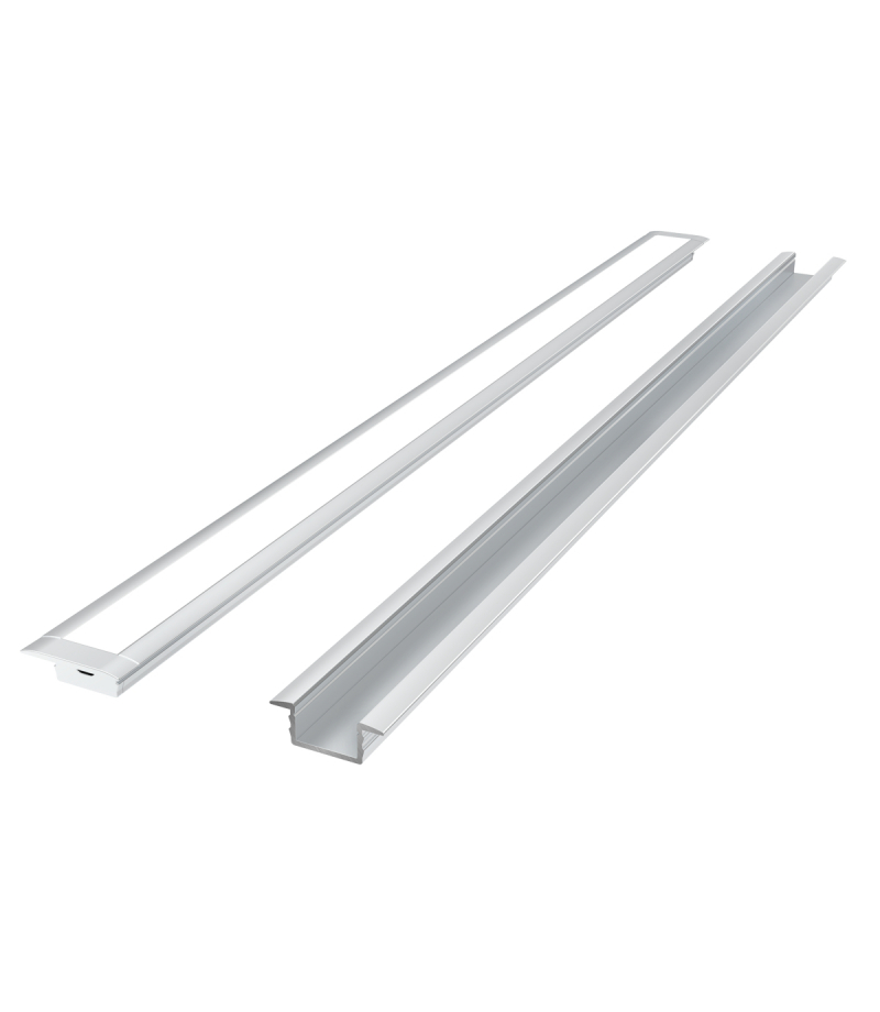 Profil aluminiowy wpuszczany srebrny 3m - zestaw PRIME LED line PRIME 218086 LED line PRIME 218086