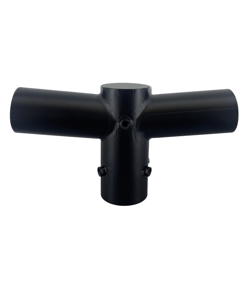 Uchwyt na 2 oprawy do składanego słupa oświetleniowego czarny  220348  220348