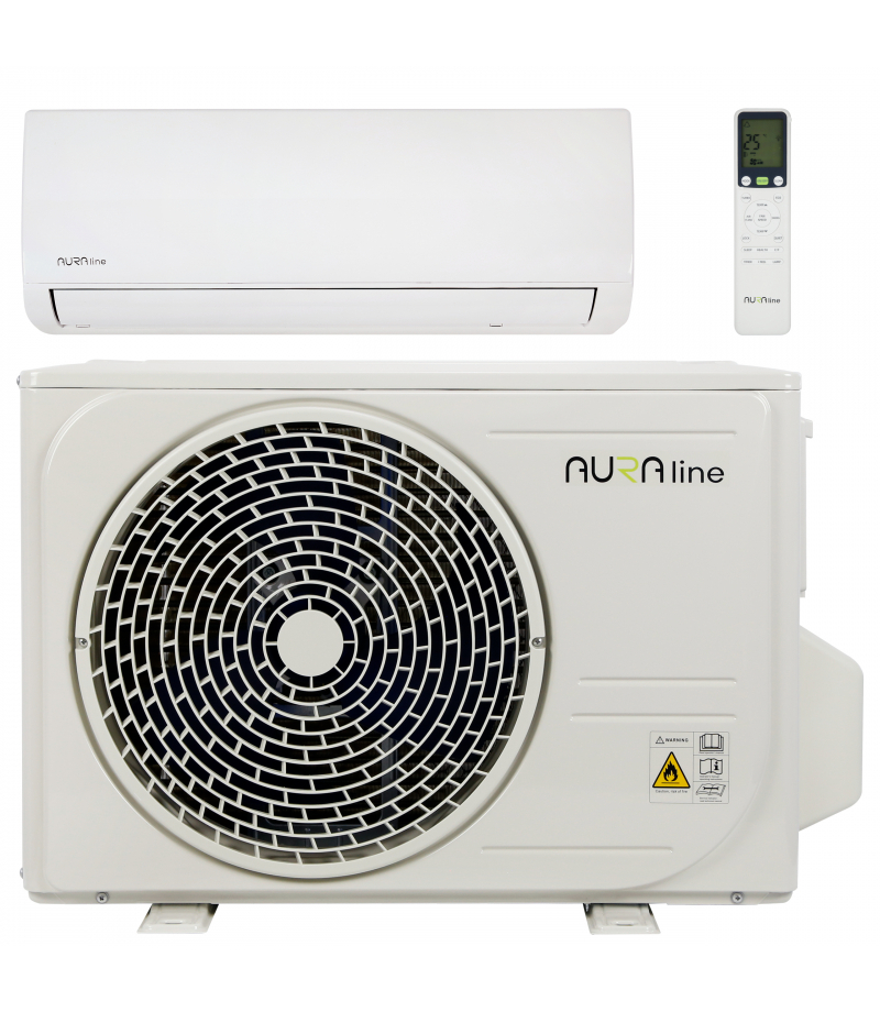 AURA line Klimatyzator split R32 2,5kW Połysk Grzałka Filtry 4in1 AURA line ALTE-09SP-01 AURA line ALTE-09SP-01