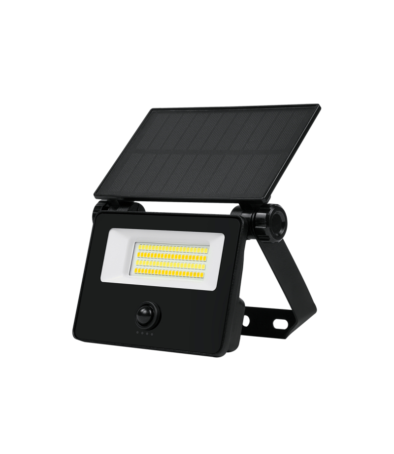 Naświetlacz solarny FLOWLITE 3CCT (3/4/6,5K) 10W 1100lm PIR pilot IP65 czarna LITE LED line LITE 223936 LED line LITE 223936