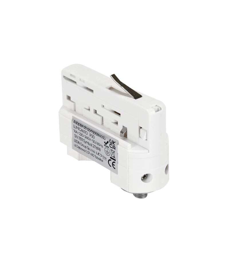 Adapter 230V do szynoprzewodu LUMICANTO białe PRIME LED line PRIME 211698 LED line PRIME 211698