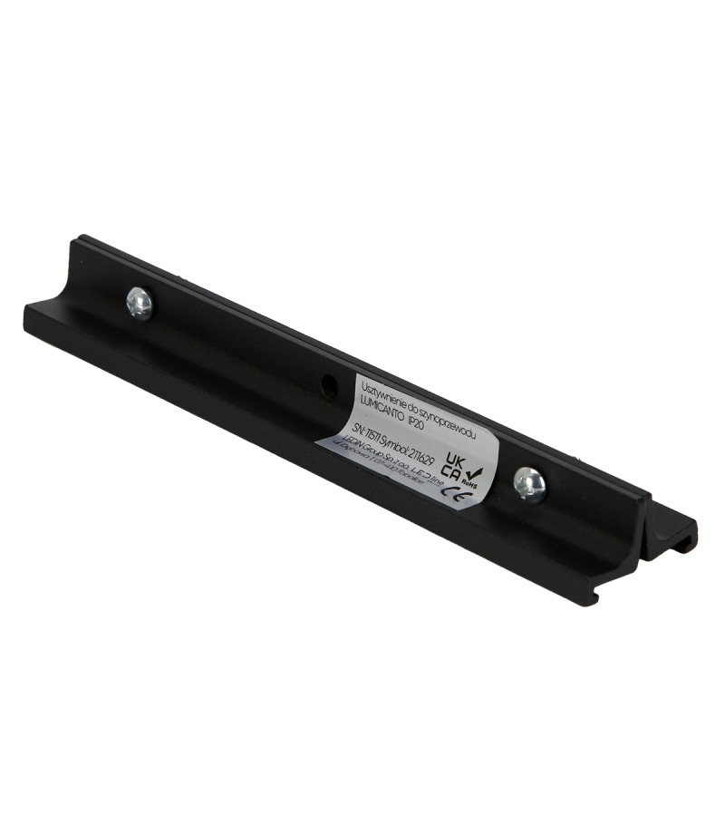 Usztywnienie do szynoprzewodu LUMICANTO czarne PRIME LED line PRIME 211629 LED line PRIME 211629