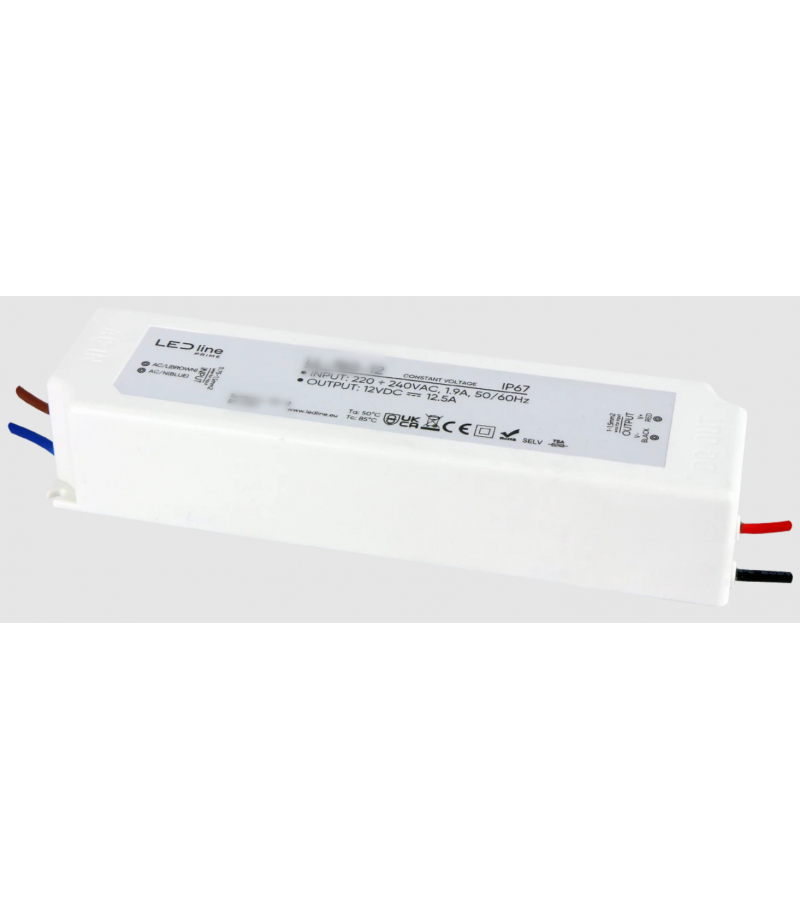 Zasilacz 148-12 IP67 148W 12V PRIME LED line LL-148-12
